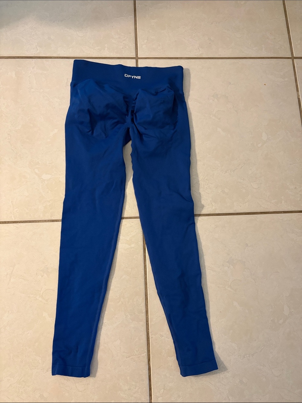 Dryne Royal Blue Women's High-Waist Leggings